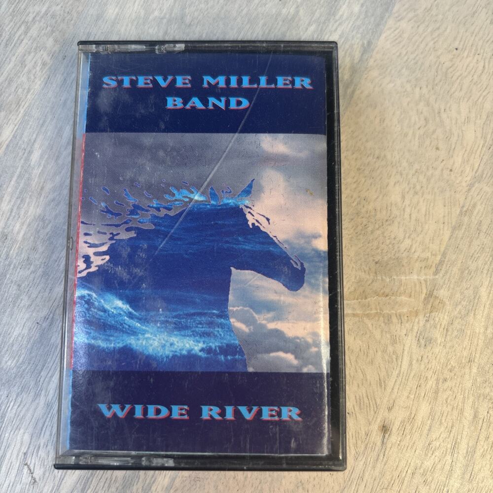Steve Miller Band Wide River Cassette Tape 1993 Vintage Classic Rock